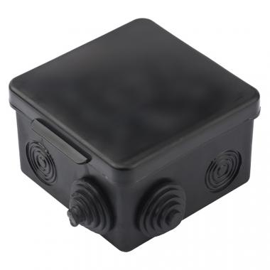 Распределительная коробка TDM 80 x 80 x 50 (черная) купить в Крымске
