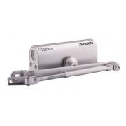 Доводчик дверной НОРА-М 430 ISPARUS (от 50 до 110кг) (серебро) морозостойкий