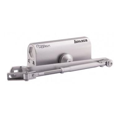 Доводчик дверной НОРА-М 430 ISPARUS (от 50 до 110кг) (серебро) морозостойкий купить в Крымске