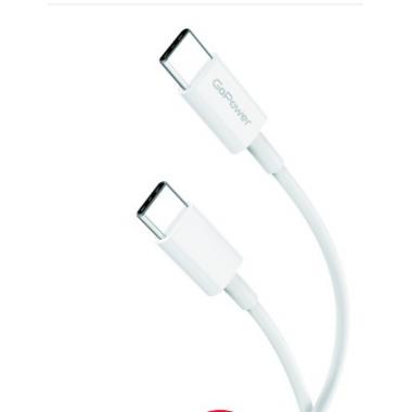 Шнур GoPower GP10TT (type-c - type-c) white купить в Крымске