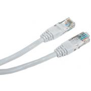 Патч-корд Lanmaster UTP 5e кат.(RJ-45) белый 1 м (медь)