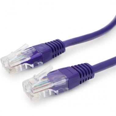 Патч-корд Cablexpert UTP 5e кат.(RJ-45) фиолетовый 5 м купить в Крымске