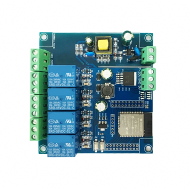 Контроллер СКУД - Контроллер универсальный на МК ESP32 - 4 канала (220В) купить в Крымске