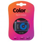 MP3 плеер Perfeo Color-Lite (голубой)
